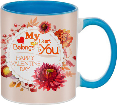 SKY TRENDS Beautiful Special and Best Happy Valentine Gifts for Boyfriend Girlfriend Fiance Wife Husband Friends Birthday Anniversary040 Ceramic Mug(325 ml), Blue
SKY TRENDS Beautiful Special and Best Happy Valentine Gifts for Boyfriend Girlfriend Fiance Wife Husband Friends Birthday Anniversary040 Ceramic Mug(325 ml), Blue