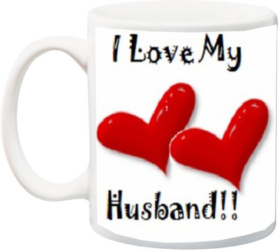 ME&YOU Gift for hubby I Love My Husband Red HD printed Ceramic Mug(325 ml), Multicolor
ME&YOU Gift for hubby I Love My Husband Red HD printed Ceramic Mug(325 ml), Multicolor