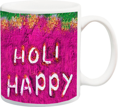 ME&YOU Gift for Holi;Happy holy hd colorfull Printed Ceramic Mug(325 ml), Multicolor
ME&YOU Gift for Holi;Happy holy hd colorfull Printed Ceramic Mug(325 ml), Multicolor