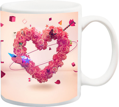 ME&YOU Gift for Husband/Wife/Girlfriend/Boyfriend/Lover;"I Love You Rose red Camera Star 3D printed Ceramic Mug(325 ml), Multicolor
ME&YOU Gift for Husband/Wife/Girlfriend/Boyfriend/Lover;"I Love You Rose red Camera Star 3D printed Ceramic Mug(325 ml), Multicolor