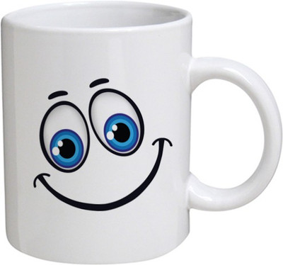 Disginer Cases Smile - MyBestow White Plain Coffee Ceramic Ceramic Mug(320 ml), Multicolor
Disginer Cases Smile - MyBestow White Plain Coffee Ceramic Ceramic Mug(320 ml), Multicolor