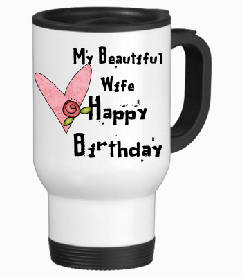 Tied Ribbons Happy Birthday Gifts For Wife Travel Stainless Steel Mug(350 ml), White
Tied Ribbons Happy Birthday Gifts For Wife Travel Stainless Steel Mug(350 ml), White