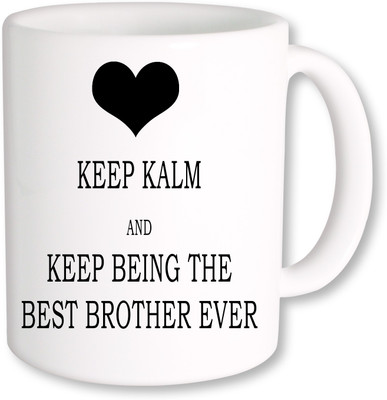 PhotogiftsIndia Best Brother Ever 2 Ceramic Mug(325 ml), Multicolor
PhotogiftsIndia Best Brother Ever 2 Ceramic Mug(325 ml), Multicolor