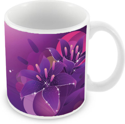 Sleep Nature's SN-MG-1275 Ceramic Mug(350 ml), Purple