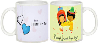 AllUPrints Friendship Day Gifts - Gift For Friend (Design 2) Ceramic Mug(325 ml, Pack of 2), White
AllUPrints Friendship Day Gifts - Gift For Friend (Design 2) Ceramic Mug(325 ml, Pack of 2), White