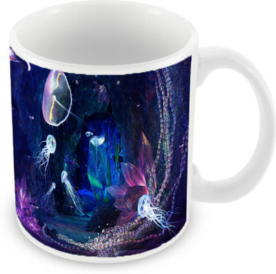 Sleep Nature's SN-MG-805 Ceramic Mug(350 ml), Purple