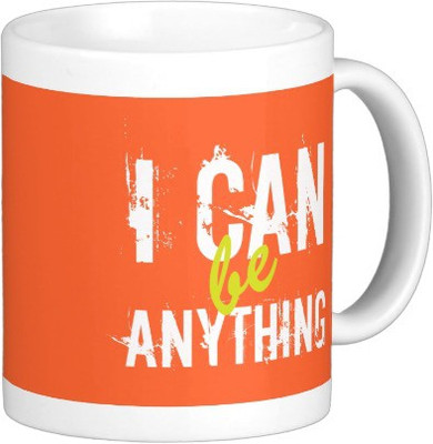 Exoctic Silver MUG139 Ceramic Mug(250 ml), White