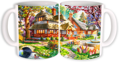 PhotogiftsIndia art home Ceramic Mug(350 ml, Pack of 2), Multicolor
PhotogiftsIndia art home Ceramic Mug(350 ml, Pack of 2), Multicolor