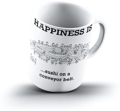 Ucard Happiness Is1325 Bone China, Ceramic, Porcelain Mug(325 ml), Multicolor
Ucard Happiness Is1325 Bone China, Ceramic, Porcelain Mug(325 ml), Multicolor