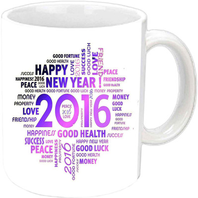 Raj Laxmi Qoutes white stylish Ceramic Mug(350 ml)