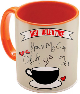 SKY TRENDS Valentine Gift for Girlfriend Love Printed I Love U Forever Perfect for Her Him Wife Fiance Anniversary And Birthday STGD216 Ceramic Mug(325 ml), Orange
SKY TRENDS Valentine Gift for Girlfriend Love Printed I Love U Forever Perfect for Her Him Wife Fiance Anniversary And Birthday STGD216 Ceramic Mug(325 ml), Orange