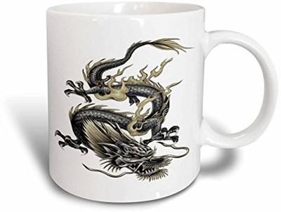 3dRose mug_63149_1 Lucky Dragon Dragon, Chinese Dragon, Year of The Dragon, Chinese New Year, Gift Idea, Fathers Day Ceramic, 11 oz, White Ceramic Mug(60 ml), Multicolor
3dRose mug_63149_1 Lucky Dragon Dragon, Chinese Dragon, Year of The Dragon, Chinese New Year, Gift Idea, Fathers Day Ceramic, 11 oz, White Ceramic Mug(60 ml), Multicolor