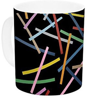 Kess InHouse InHouse Project M Sprinkles on Black Ceramic Coffee, 11 oz, Multicolor Ceramic Mug(60 ml)
Kess InHouse InHouse Project M Sprinkles on Black Ceramic Coffee, 11 oz, Multicolor Ceramic Mug(60 ml)