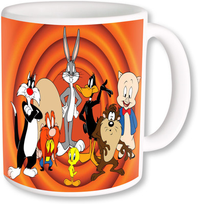 Heyworlds looney toons Ceramic Mug(325 ml), Multicolor 
Heyworlds looney toons Ceramic Mug(325 ml), Multicolor
