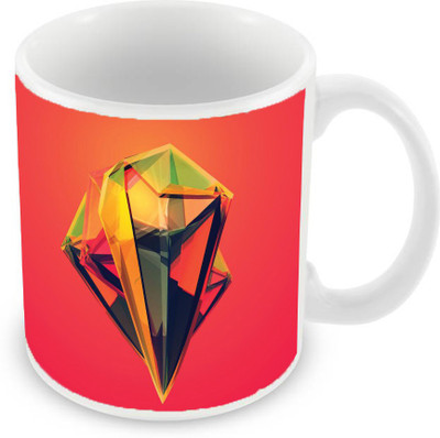 Sleep Nature's SN-MG-2518 Ceramic Mug(350 ml), Red