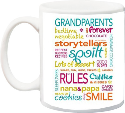 ME&YOU Gift for Holi;Grandparents bedtime Forever negotiable chocolate printed Ceramic Mug(325 ml), Multicolor
ME&YOU Gift for Holi;Grandparents bedtime Forever negotiable chocolate printed Ceramic Mug(325 ml), Multicolor