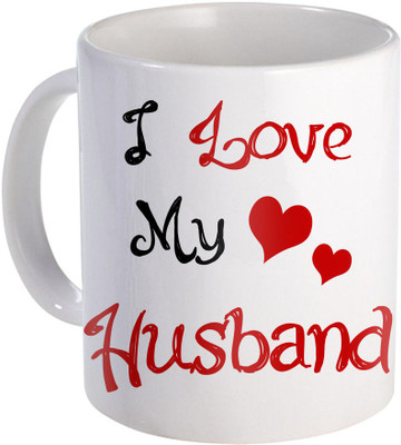 SKY TRENDS I Love My Husband A Special Gift For A Very Special Occasion Anniversery And VAlentine Day Ceramic Mug(320 ml), White
SKY TRENDS I Love My Husband A Special Gift For A Very Special Occasion Anniversery And VAlentine Day Ceramic Mug(320 ml), White