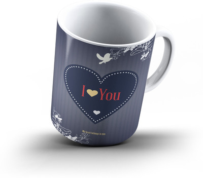 Ucard Valentines Day Love547 Bone China, Ceramic, Porcelain Mug(325 ml), Multicolor
Ucard Valentines Day Love547 Bone China, Ceramic, Porcelain Mug(325 ml), Multicolor