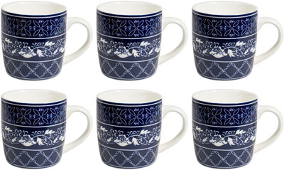 La Platina Lp-C-209-CoffeeMugSet Bone China, Porcelain Mug(180 ml, Pack of 6), Multicolor
La Platina Lp-C-209-CoffeeMugSet Bone China, Porcelain Mug(180 ml, Pack of 6), Multicolor