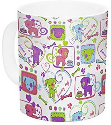 Kess InHouse InHouse Julia Grifol My Loving Dogs Ceramic Coffee, 11 oz, Multicolor Ceramic Mug(60 ml)
Kess InHouse InHouse Julia Grifol My Loving Dogs Ceramic Coffee, 11 oz, Multicolor Ceramic Mug(60 ml)