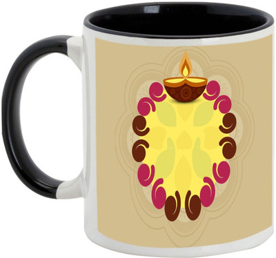AllUPrints Gifts For Deepawali - Happy Diwali Lights Design 2 Ceramic Mug(325 ml), Black
AllUPrints Gifts For Deepawali - Happy Diwali Lights Design 2 Ceramic Mug(325 ml), Black
