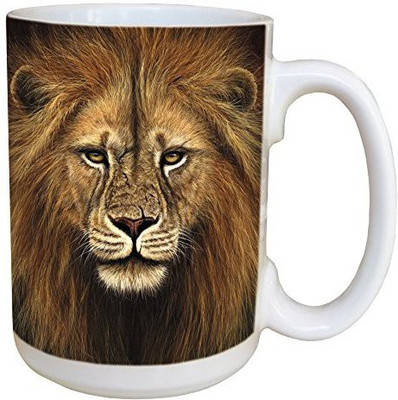 Tree-Free Greetings Greetings 45713 Jeremy Paul Lion Ceramic with Full-Sized Handle, 15-Ounce Ceramic Mug(60 ml), Multicolor
Tree-Free Greetings Greetings 45713 Jeremy Paul Lion Ceramic with Full-Sized Handle, 15-Ounce Ceramic Mug(60 ml), Multicolor