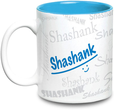Hot Muggs Me Graffiti - Shashank Ceramic Mug(350 ml)