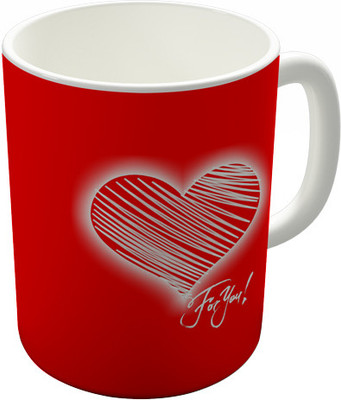 Shaildha V087 Ceramic Mug(350 ml), Multicolor
