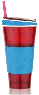 Craftzcreation Snackeez Multi Purpose Drink & Snack Travel Cup Plastic Mug(550 ml), Red
Craftzcreation Snackeez Multi Purpose Drink & Snack Travel Cup Plastic Mug(550 ml), Red