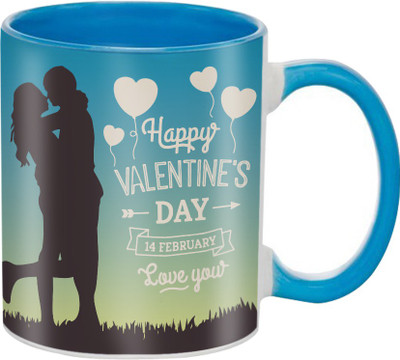 SKY TRENDS Great Romantic Love Best Gifts For Valentine Day For Girlfriend Boyfriend Fiance Wife Husband, Anniversary,Christmas, Design 067 Ceramic Mug(325 ml), Blue
SKY TRENDS Great Romantic Love Best Gifts For Valentine Day For Girlfriend Boyfriend Fiance Wife Husband, Anniversary,Christmas, Design 067 Ceramic Mug(325 ml), Blue