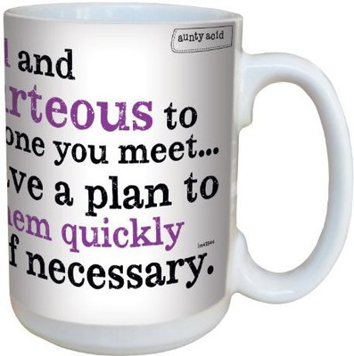 Tree-Free Greetings Greetings lm43844 Hilarious Aunty Acid Be Kind by The Backland Studio Ceramic, 15-Ounce Ceramic Mug(60 ml), Multicolor
Tree-Free Greetings Greetings lm43844 Hilarious Aunty Acid Be Kind by The Backland Studio Ceramic, 15-Ounce Ceramic Mug(60 ml), Multicolor