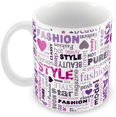 Tuelip Beautiful Fashion Typography Printed For Tea And Coffee Ceramic Mug(350 ml), Multicolor
Tuelip Beautiful Fashion Typography Printed For Tea And Coffee Ceramic Mug(350 ml), Multicolor