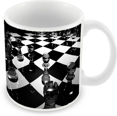 Sleep Nature's SN-MG-94 Ceramic Mug(350 ml), Black
