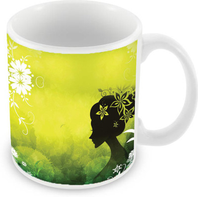 Sleep Nature's SN-MG-1154 Ceramic Mug(350 ml), Multicolor