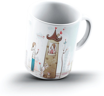 Ucard Love Prince And Princess Dungeon1050 Bone China, Ceramic, Porcelain Mug(325 ml), Multicolor
Ucard Love Prince And Princess Dungeon1050 Bone China, Ceramic, Porcelain Mug(325 ml), Multicolor