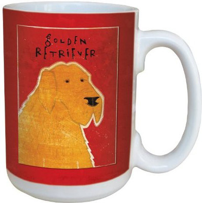 Tree-Free Greetings Greetings sg43985 Golden Retriever by John W. Golden Ceramic with Full-Sized Handle, 15-Ounce Ceramic Mug(60 ml), Multicolor
Tree-Free Greetings Greetings sg43985 Golden Retriever by John W. Golden Ceramic with Full-Sized Handle, 15-Ounce Ceramic Mug(60 ml), Multicolor