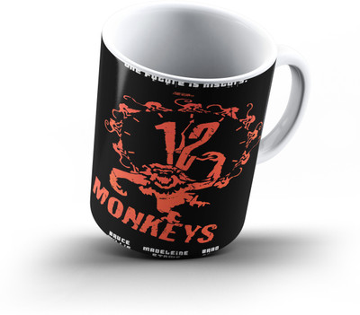 Ucard Monkeys91 Bone China, Ceramic, Porcelain Mug(325 ml), Multicolor 
Ucard Monkeys91 Bone China, Ceramic, Porcelain Mug(325 ml), Multicolor