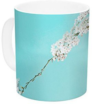Kess InHouse InHouse Monika Strigel Hanami Teal White Ceramic Coffee, 11 oz, Multicolor Ceramic Mug(60 ml)
Kess InHouse InHouse Monika Strigel Hanami Teal White Ceramic Coffee, 11 oz, Multicolor Ceramic Mug(60 ml)