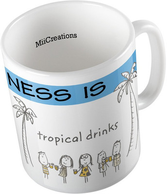 MiiCreations Printed Happiness Is Living For The Movement Ceramic Mug(325 ml), Multicolor
MiiCreations Printed Happiness Is Living For The Movement Ceramic Mug(325 ml), Multicolor