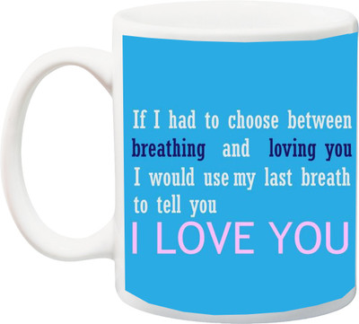 ME&YOU Gift for Husband/Wife,Boy/Girl on Valentine's Day,Birthday,Anniversary Ceramic Mug(325 ml), Multicolor
ME&YOU Gift for Husband/Wife,Boy/Girl on Valentine's Day,Birthday,Anniversary Ceramic Mug(325 ml), Multicolor