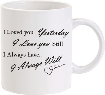 Lolprint 48 Valentines Day Ceramic Mug(325 ml)
Lolprint 48 Valentines Day Ceramic Mug(325 ml)