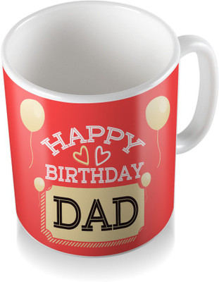 SKY TRENDS Happy Birthday Dad With White Balloon Cool Gifts For Birthday And Anniversary Coffee Ceramic Mug(300 ml)
SKY TRENDS Happy Birthday Dad With White Balloon Cool Gifts For Birthday And Anniversary Coffee Ceramic Mug(300 ml)