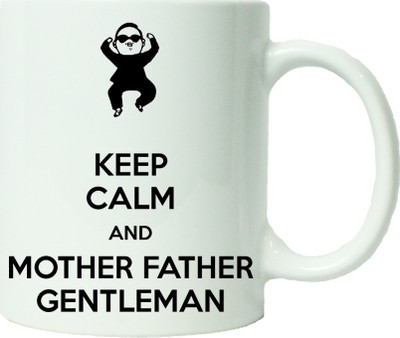 Maison N Mode Keep Calm And Mother Father Gentleman Coffee Ceramic Mug(330 ml), Multicolor
Maison N Mode Keep Calm And Mother Father Gentleman Coffee Ceramic Mug(330 ml), Multicolor