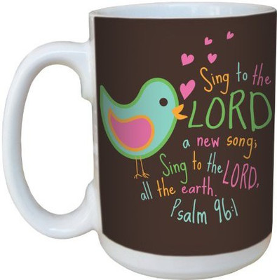 Tree-Free Greetings Greetings lm44343 Cute Song Bird: Psalm 96:1 Ceramic with Full-Sized Handle, 15-Ounce Ceramic Mug(60 ml), Multicolor
Tree-Free Greetings Greetings lm44343 Cute Song Bird: Psalm 96:1 Ceramic with Full-Sized Handle, 15-Ounce Ceramic Mug(60 ml), Multicolor