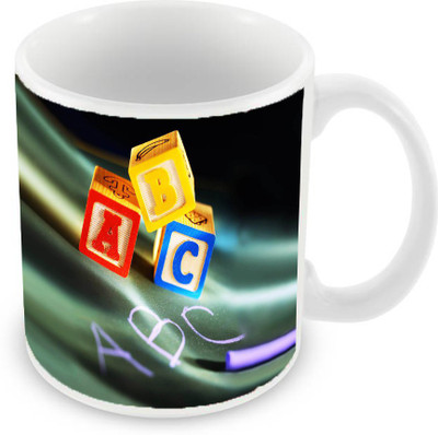 Sleep Nature's SN-MG-710 Ceramic Mug(350 ml), Multicolor