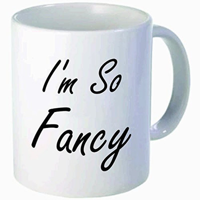 Rikki Knight Knight I'm So Fancy Funny Quotes Ceramic Coffee, 11 oz, White Ceramic Mug(60 ml), Multicolor
Rikki Knight Knight I'm So Fancy Funny Quotes Ceramic Coffee, 11 oz, White Ceramic Mug(60 ml), Multicolor