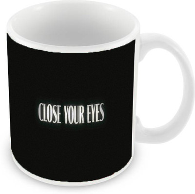Sleep Nature's SN-MG-795 Ceramic Mug(350 ml), Black