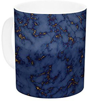 Kess InHouse InHouse Will Wild Blue and Gold Marble Navy Abstract Ceramic Coffee, 11 oz, Multicolor Ceramic Mug(60 ml)
Kess InHouse InHouse Will Wild Blue and Gold Marble Navy Abstract Ceramic Coffee, 11 oz, Multicolor Ceramic Mug(60 ml)