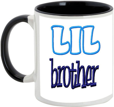 AllUPrints Gift For Bahiya Dooj/ Sister - Beautiful Written Lil Brother Black Ceramic Mug(325 ml)
AllUPrints Gift For Bahiya Dooj/ Sister - Beautiful Written Lil Brother Black Ceramic Mug(325 ml)
