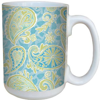 Tree-Free Greetings Greetings 79239 Paisley Butterfly by Debbie Mumm Ceramic with Full-Sized Handle, 15-Ounce Ceramic Mug(60 ml), Multicolor
Tree-Free Greetings Greetings 79239 Paisley Butterfly by Debbie Mumm Ceramic with Full-Sized Handle, 15-Ounce Ceramic Mug(60 ml), Multicolor